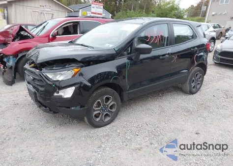 2022 Ford Ecosport S z USA, uszkodzony, nr VIN MAJ6S3FLXNC461158